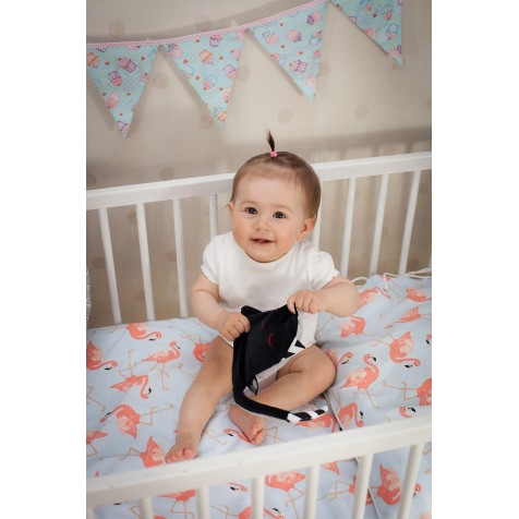 Prześcieradło Flamingi