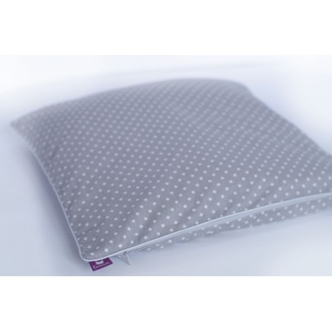 Poszewka szara w kropki